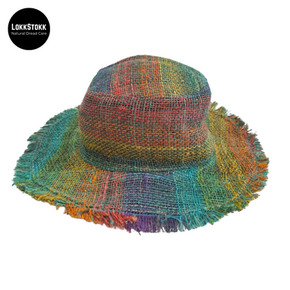 Rainbow Hemp Hat